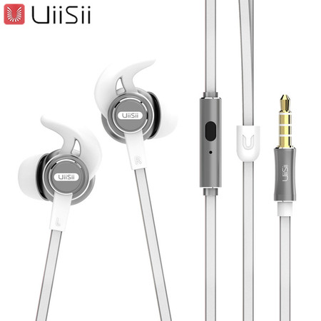 云仕UiiSii 运动型防脱落音乐通话线控耳机GT800