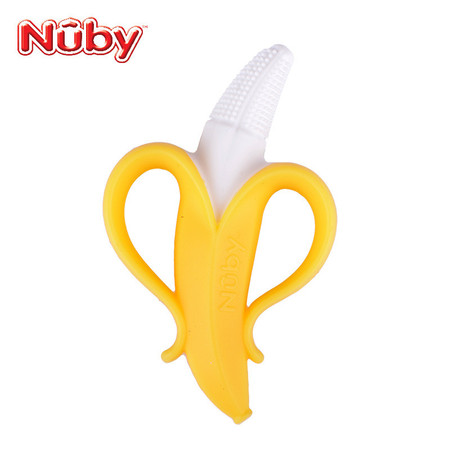 nuby 努比 香蕉牙龈按摩器图片