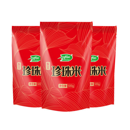 十月稻田 珍珠米 500g×3图片