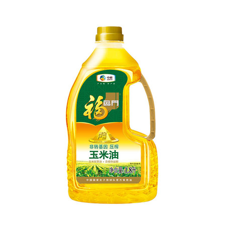  福临门 非转基因玉米油1.8L图片