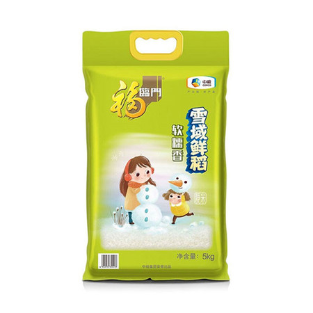 福临门/FULINMEN 雪域鲜稻软糯香米 5kg