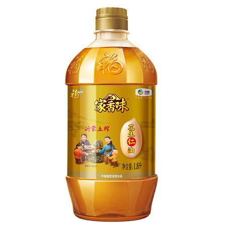 福临门/FULINMEN 沂蒙土榨花生仁油 1.8L