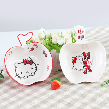 HelloKitty 五和 单耳苹果碗、苹果碗