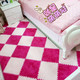 儿童卧室毛绒面纯色拼图地垫满铺加厚飘窗榻榻米加绒泡沫拼接地毯