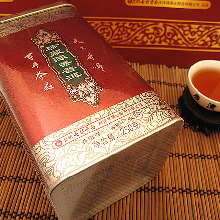 七彩云南 珍藏陈香普洱 250g  （熟茶） 普洱散茶