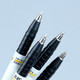 真彩中性笔0.5黑色全针管碳素墨水笔A025签字笔水笔考试用笔办公用品12支包邮