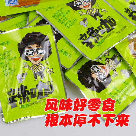 小妮子辣咖豪味道系列调味面制食品500g包邮 3种风味 辣条面筋风味休闲零食包邮图片