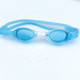 water world游泳眼镜DZ1600 内赠防水硅胶耳塞一副 高清平光透明舒适防水泳镜 颜色随机