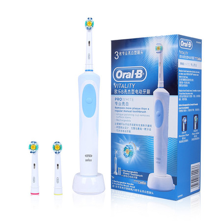 【邮乐新乡馆】欧乐-B Oral-B 亮杰型电动牙刷 D12清亮型电动牙刷成人自动牙刷充电式高效净白图片