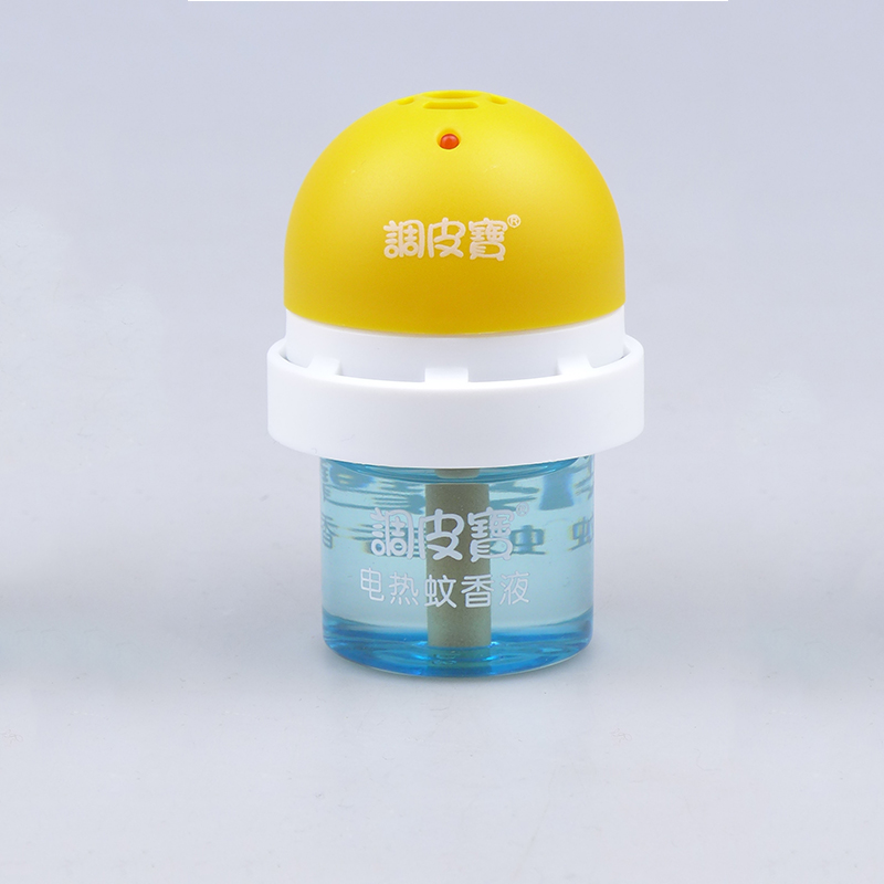 调皮宝电热蚊香液45ml*两瓶实惠装+电蚊香加热器*1个112604 婴幼儿孕妇家用