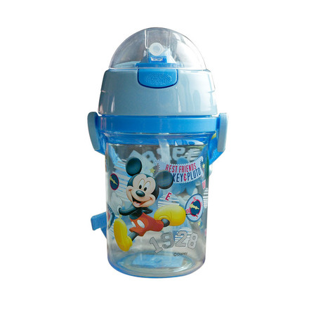 联众 迪士尼米奇水杯HM2425-2儿童吸管水杯420ml图片