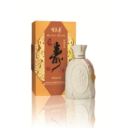 百泉春 长寿酒42度浓香型白酒 500ml*4