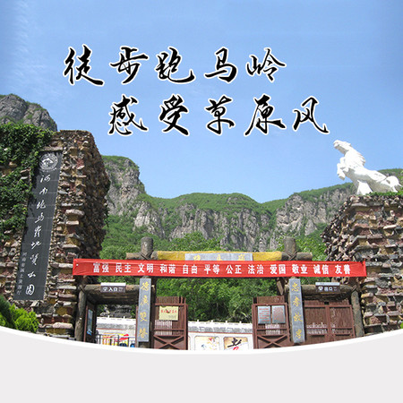 河南省跑马岭地质公园门票1张图片