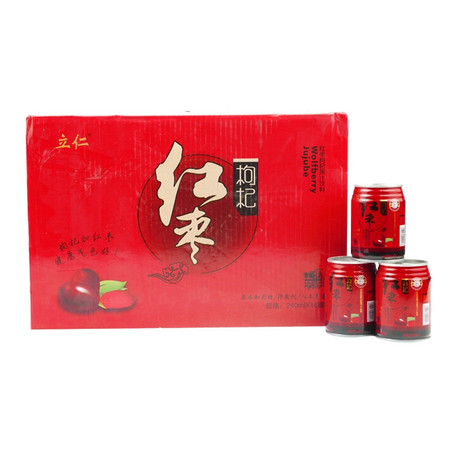 立仁 红枣枸杞汁 240ml*16罐 饮料饮品