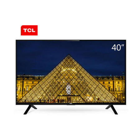 TCL 液晶电视L40F1B 40英寸 窄边框蓝光LED电视机（黑）