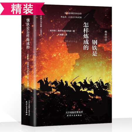 《钢铁是怎样练成的》 全译本无删节原版中文版 世界经典文学名著畅销小说