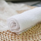 润合 35克白毛巾*100条（28*58*1cm)白毛巾一次性酒店宾馆洗浴足疗毛巾