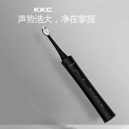 KKC 成人电动牙刷KQ1-620W 海尔旗下个护品牌 （带2个刷头）充电式家用声波牙刷软毛亮白防水图片