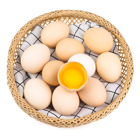 【消费扶贫】农家自产 农家散养土鸡蛋20枚/箱 营养健康图片