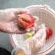 开普特 8202卫生手套（30只）*2袋 家用抽取式透明食品餐饮吃龙虾手膜薄膜一次性手套