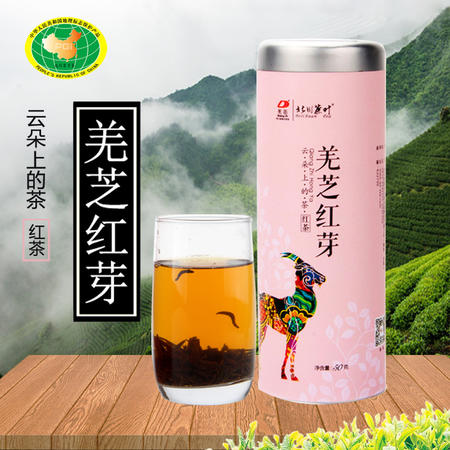 红茶 四川红茶北川高山古树工夫红茶50g罐装图片