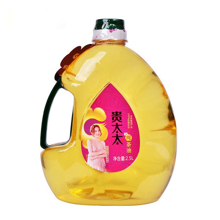 【长沙馆】贵太太 低温冷榨纯茶油 山茶油 2.5L