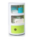 圣强 现代新款塑料潮流带门抽屉储物柜3个装 多功能收纳柜（白色）