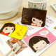 韩国女士卡片包可爱卡通卡包12卡位卡夹PU仿皮妞子卡包