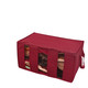红兔子 竹炭二代酒红色除味视窗收纳箱 整理袋65L 收纳 整理箱