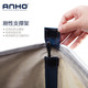 【江门馆】安豪 BAM-0017B 涤纶袋子+铝框脏衣箩(两格)