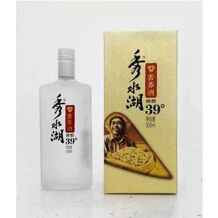 千岛湖特产 秀水湖39%Vol  500ml 苦荞酒 精酿图片