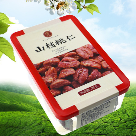 千岛湖 瑶记 山核桃仁225g （坚果零食特产小核桃仁肉盒装）图片