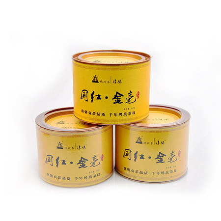 【千岛农品】千岛湖茶（特级）国红·金毫 80g/罐图片