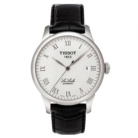 天梭(TISSOT)手表 力洛克系列皮带机械男表T41.1.423.33