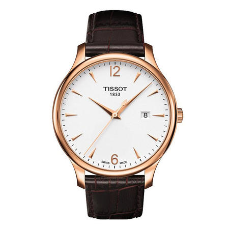 天梭(TISSOT)手表 俊雅系列皮带石英男表T063.610.36.037.00