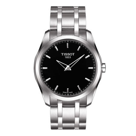 天梭(TISSOT)手表 库图系列钢带石英男表T035.446.11.051.00