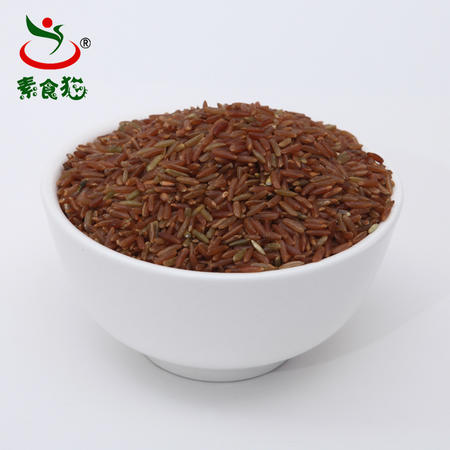 素食猫400g红糙米东北农家自产绿色红米2015新红糙米包邮图片
