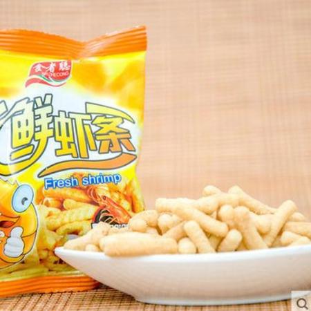 【邮乐濮阳馆】TQ  食者聪鲜虾条休闲零食 怀旧 食品 大礼包 2.5KG 包邮图片