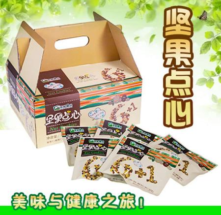 【邮乐 甘肃馆】新疆特产  新邮果园每日坚果点心750g（25g*30袋） 劲爆促销包邮实惠装图片