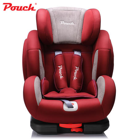 Pouch儿童安全座椅 isofix9个月-12岁 车载宝宝汽车坐椅欧标认证KS02图片