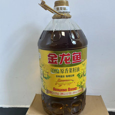 金龙鱼 【重邮忠县馆】 非转压榨 特选原香菜籽油 5L/桶