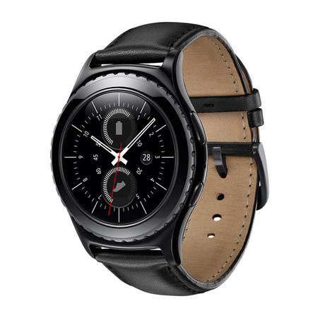 三星/SAMSUNG GALAXY GEAR S2 Classic 商务版 BSM-R732 黛墨黑图片