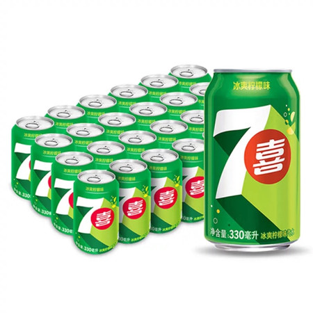 蓼城淮味 冰爽柠檬味汽水330ml*24罐