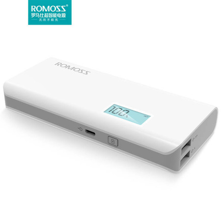 罗马仕（ROMOSS） 移动电源/充电宝 sense4 plus 10400毫安 LCD显示屏图片