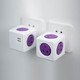 PowerCube全新二代模方魔方插座差旅办公居家 经典 紫色(无USB)