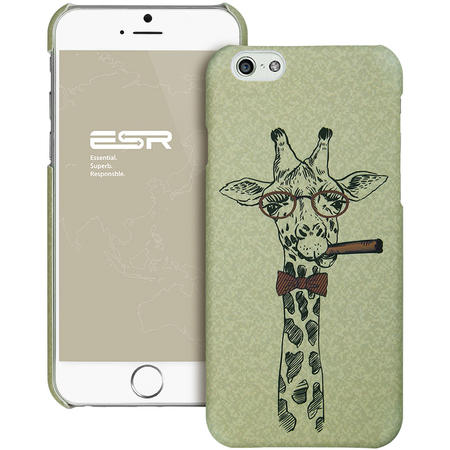 ESR亿色苹果iphone6s plus 浮雕卡通套防摔手机壳硬鹿大亨 5S/SE图片