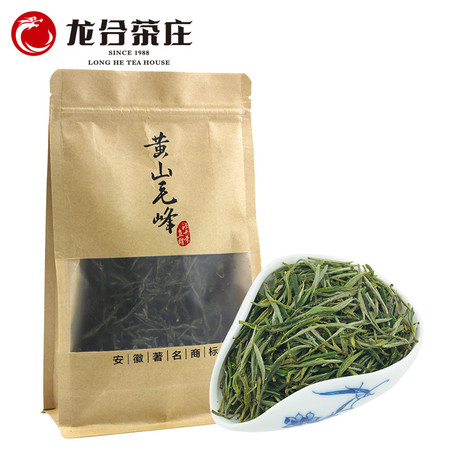 龙合 T春茶一级安徽原产黄山毛峰50g袋装绿茶雨前茶叶