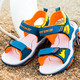 童鞋男童凉鞋夏季新款2017韩国外贸原单儿童沙滩鞋休闲鞋