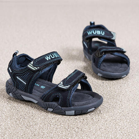 男女童真皮凉鞋夏季儿童凉鞋中大童学生沙滩鞋潮图片