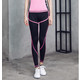 韵格韩版专业健身房训练跑步长裤假两件弹力速干运动瑜伽裤显示健身裤J15
